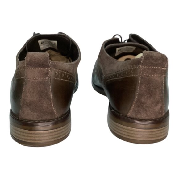 Rockport Brown Leather & Suede Oxfords Men's Size 13 - Picture 2 of 7